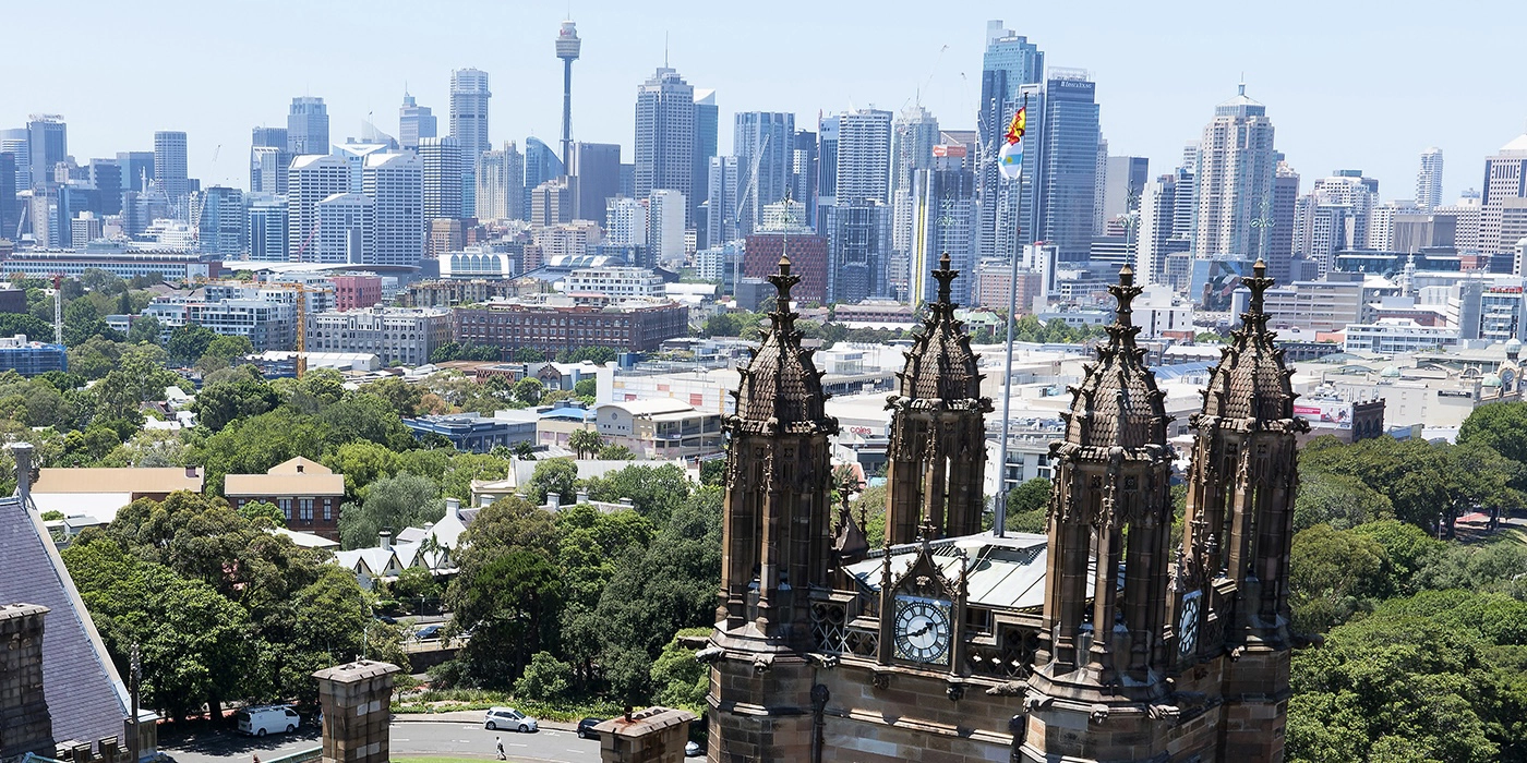University of Sydney from the quadrangle